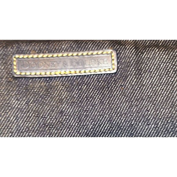 Dooney & Bourke Denim Shoulder Bag - Picture 2 of 6